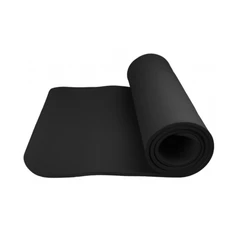 Power System Fitness Yoga Mat Plus - Black - Постелка за Тренировка, Цвят Черен, Материал Гума