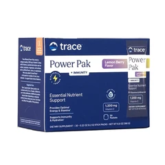 Trace Minerals Power Pak + Immunity - Мултивитамини и Минерали, Вкус Грейпфрут, Разфасовка 30 packs
