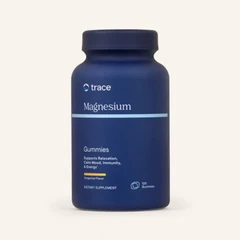Trace Minerals Magnesium Gummies - Магнезий, Вкус Праскова, Разфасовка 120 gummies