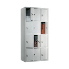 Метален гардероб за съблекалня ПРАКТИК  ML 34