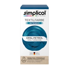 Simplicol Intensiv течна интензивна текстилна боя, петрол