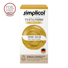 Simplicol Intensiv течна интензивна текстилна боя, горчица