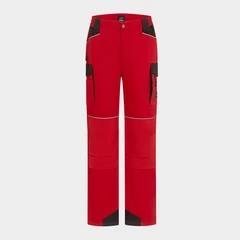 Летен работен панталон BWOLF DAYTONA Trousers, червен цвят, размер M