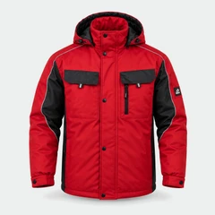 Зимно работно яке BWOLF BRAVER Jacket, червен цвят, размер 3XL
