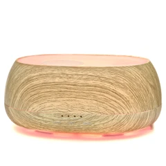 Арома дифузер Мохана "Ароматна мъгла", цвят дървесен, с дистанционно