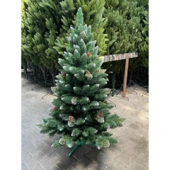 Коледна елха Alpina Заснежен Бор с Шишарки 120