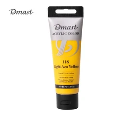 Акрилна боя Deli DMAST EC330-LAY, 75 мл, в тубичка, 118 светло азо жълт