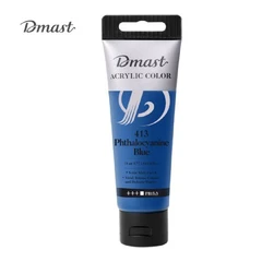 Акрилна боя Deli DMAST EC330-PB, 75 мл, в тубичка, 413 фталоцианиново син