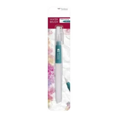 Четка с резервоар за вода TOMBOW WATER BRUSH PEN, универсален среден връх, 1 бр. в блистер