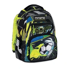 Ученическа раница MITAMA NEW PLUS MangaBall, за 6-10 г, за момче, 4 отделения