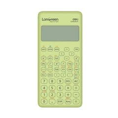 Научен калкулатор Deli LonGreen ED240-SR-R, 240 функции, 10+2 dgt, 160х74х16.4 мм, зелен