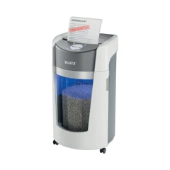 Шредер за хартия LEITZ IQ OptiMax Office P5, (P-5), Micro Cut, 35 л, 1-5 потребители