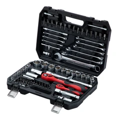 Комплект инструменти MTX, 82 части, 1/2", 1/4", CrV, пластмасова кутия