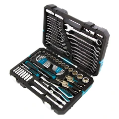 Комплект инструменти Gross, 78 части, с тресчотка 120 зъба, CrV, 1/4", 1/2"