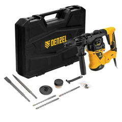 Перфоратор Denzel, електрически, RHV-1250-30, SDS-plus, 1250 W, 5 J, 3+1 режима
