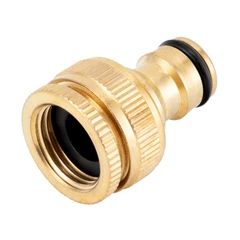 Адаптер за маркуч Palisad, за кран, вътрешна резба  1/2"-3/4", месингов