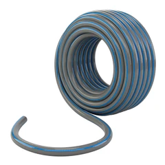 Маркуч Palisad, за поливане, подсилен, 1/2 ", 50 м, 4 слоя, без фталати, сив