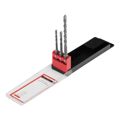 Комплект свредла MTX, за бетон, 5х110, 6х110, 8х160 мм, 3 бр., SDS PLUS, пластмасова кутия