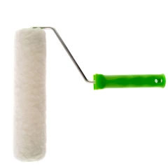 Валяк Сибртех, бояджийски, с естествен косъм, 250 мм, влакно 12 мм, D 48 мм, дръжка D 6 мм