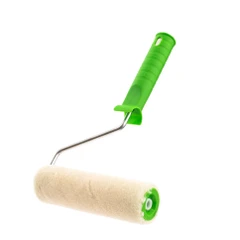 Валяк Сибртех, бояджийски, "ВЕЛУР" с дръжка, 150 мм, влакно 5 мм, D - 36 мм, дръжка - 6 мм