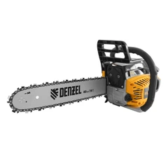 Трион Denzel, бензинов, DSX-4516, 45,1 см3, 1,8 kW, шина 16", стъпка на веригата 0,325", зъб 0,058", 64 зъба
