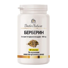 Dr. Nature Берберин, 60 таблетки