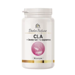 Dr.Nature CLA + Зелен чай + L-карнитин, 90 капсули