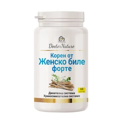 Dr. Nature Корен от Женско биле Форте, 60 капсули