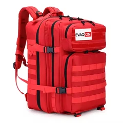 Тактическа раница червена 55L