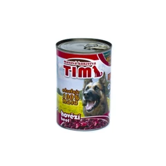 Консерва за кучета Tim, говеждо, 400 г
