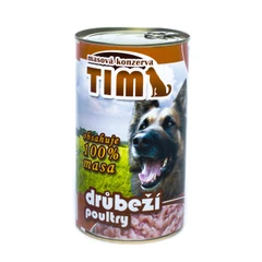 Консерва за кучета Tim, пилешко, 1200 г