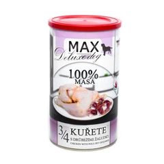 Консерва за кучета Max, пилешко с воденички, 1200 г