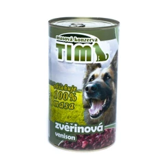Консерва за кучета Tim, еленско, 1200 г