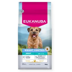 EUKANUBA Adult Weight Control Small/Medium, Rich in Chicken, 15 kg