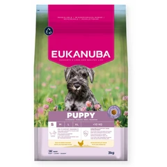 EUKANUBA Puppy Small, Rich in Fresh Chicken, 3 kg