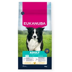 EUKANUBA Adult Medium, Rich in Fresh Chicken, 15 kg