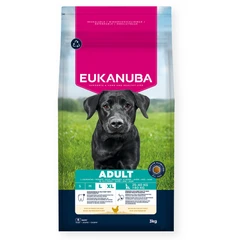 EUKANUBA Adult Large, Rich in Fresh Chicken, 3 kg