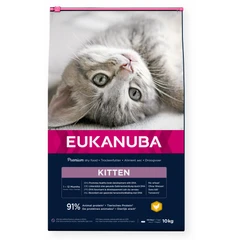 EUKANUBA Kitten, Rich in Fresh Chicken, 10 kg