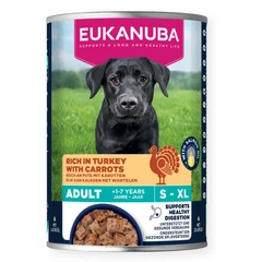 Eukanuba Adult, Canned Food, Rich in Turkey with Carrots, 400 g