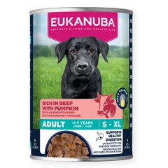 Eukanuba Adult, Canned Food, Rich in Beef with Pumpkin, 400 g