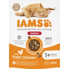 Храна за котки IAMS CAT INDOR CKN 800 g