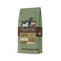 Quattro Adult All Breed with Duck, 12 kg