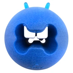 Rogz Fred Treat Toy, Medium, Blue