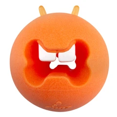 Rogz Fred Treat Toy, Medium, Orange