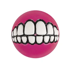 Rogz Grinz Fetch Ball, Large, Pink