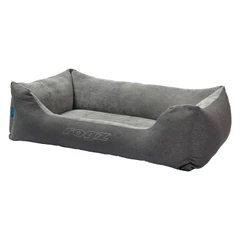 Rogz Indoor Walled Rectangular Bed, M, Grey