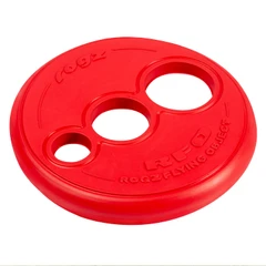 Rogz RFO Fetch Flying Toy, Large, Red