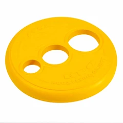 Rogz RFO Fetch Flying Toy, Large, Yellow
