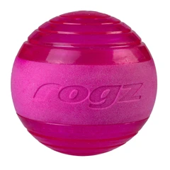 Rogz Squeekz Fetch Ball, Medium, Pink