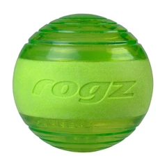 Rogz Squeekz Fetch Ball, Medium, Lime